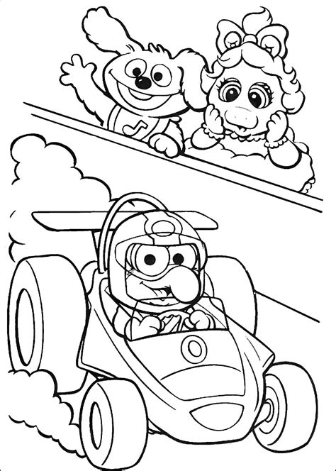 Desenhos Dos Muppet Babies Para Colorir