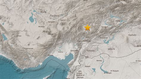 Son Dakika Kahramanmaraş Elbistan da deprem AFAD depremin büyüklüğünü