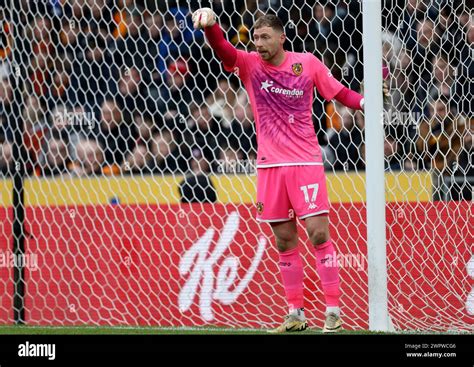 Hull City Goalkeeper Ryan Allsop During The Sky Bet Championship Match