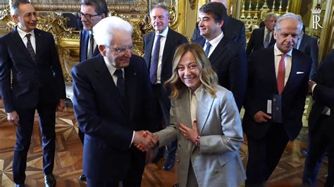 Mattarella Incontra Il Governo In Vista Del Consiglio Europeo