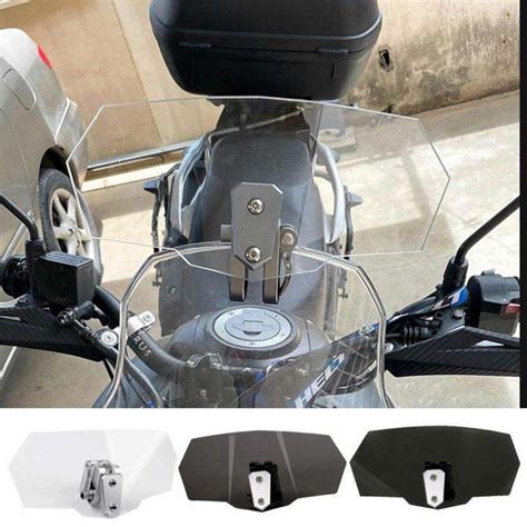 Motorcycle Risen Wind Screen Extension Moto Universal Windshield