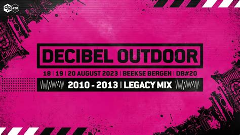 Decibel Outdoor Db Legacy Mix Ruidomag