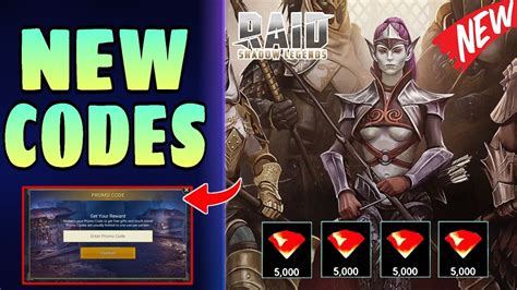 ALL NEWRAID SHADOW LEGENDS PROMO CODES MARCH 2023 PROMO CODES FOR