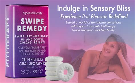 Amazon Bijoux Indiscrets Clitherapy Swipe Remedy Oral Sex Mints Gluten Free Vegan Mints