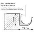 Profil Okapowy Renoplast K60 Super Profile