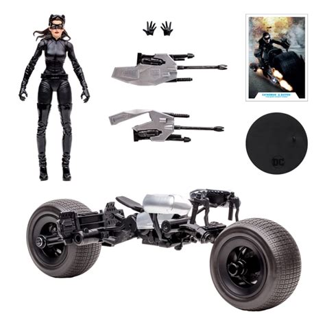 Dc Multiverse V Hicule Batpod With Catwoman The Dark Knight V Hicule