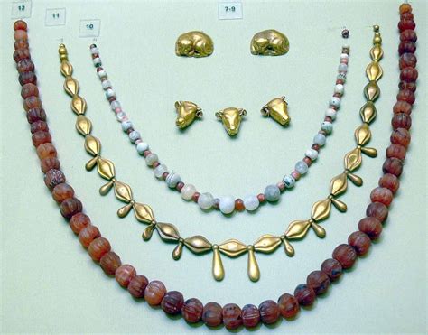 Minoan Jewelry From The Heraklion Archaeological Museum Funny Fathers