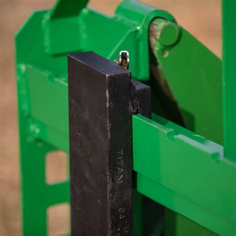 Standard Series Pallet Fork Frame Attachment Fits John Deere Loader