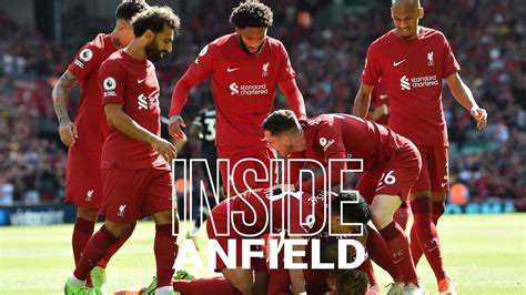 Inside Anfield Liverpool Bournemouth Tunnel Cam From Incredible