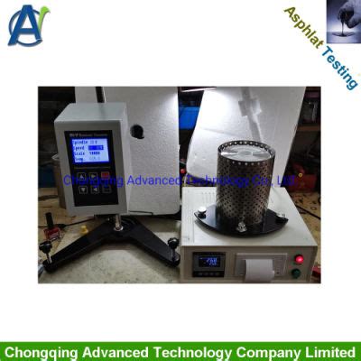 ASTM D4402 Brookfield Rotational Viscometer For Bitumen Viscosity Test