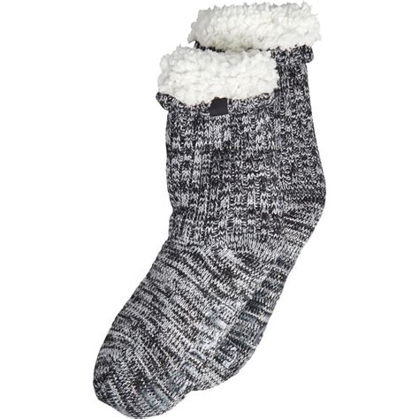 Buy Bench Mens Hardy Slipper Socks Charcoalblack
