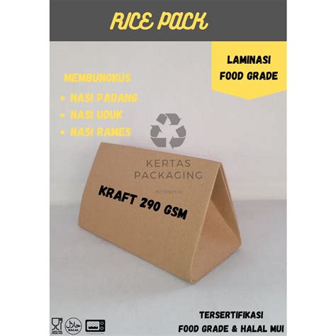 Jual Rice Pack Bungkus Nasi Kekinian Shopee Indonesia