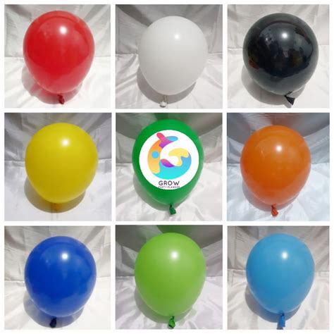 Jual Balon Latex Doff Inch Eceran Shopee Indonesia