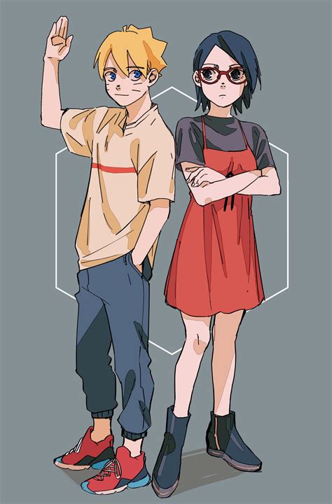 Boruto And Sarada Uchiha Sarada Fan Art 43509332 Fanpop Page 54