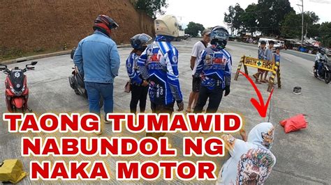 Taong Tumawid Nabundol Ng Magka Angkas Sa Motor Jaytv Humanitarian