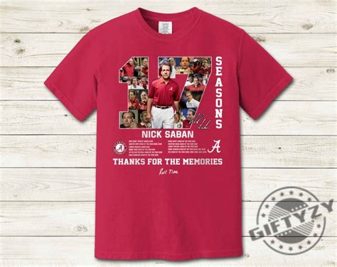 The Ultimate Nick Saban Alabama Football Shirt For Diehard Fans