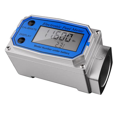 Buy Flow Meter 34 Inches Digital Flow Meter Aluminum Alloy