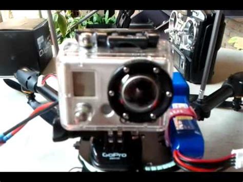 Quadricoptero Gaui X Gopro Fpv Setup Youtube