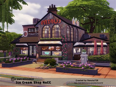 Ice Cream Shop For Sims