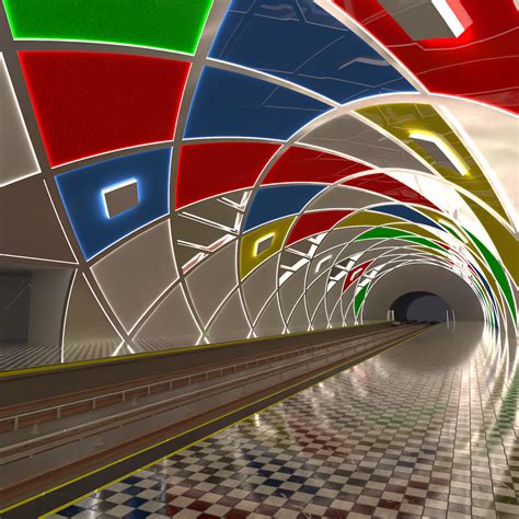 ArtStation - Metro station concept