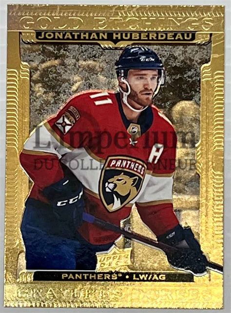 Complete Gold Etchings Series Tim Hortons Upper Deck Hockey Cards