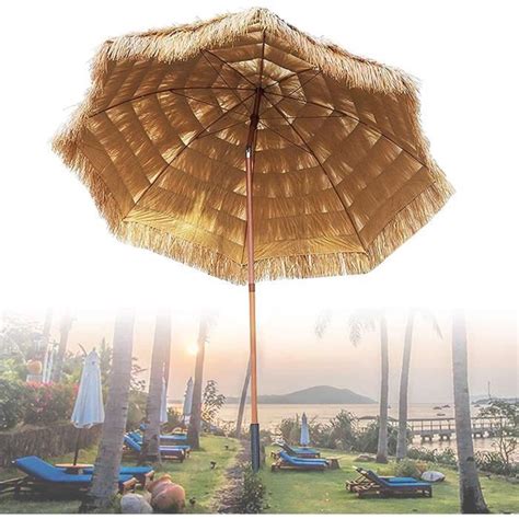 Parasol Balcon Dfvv Parasol Tiki En Chaume Cm Parasol De Plage