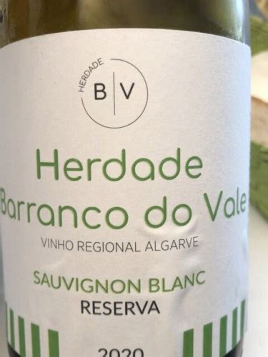 Herdade Barranco Do Vale Reserva Sauvignon Blanc Vivino Us