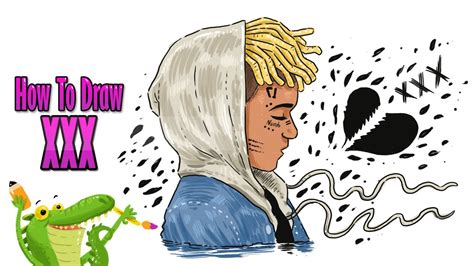 Xxxtentacion Drawing Easy In this tutorial you will learn how to draw ...