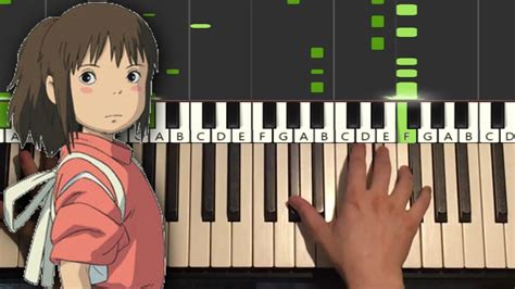 Spirited Away Always With Me Piano Tutorial Lesson Youtube