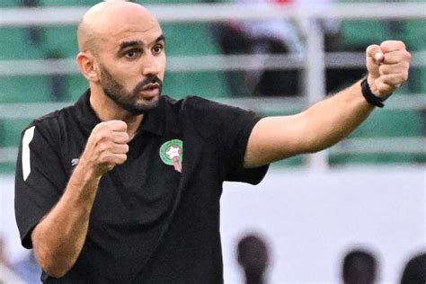 Walid Regragui Suspendu Matchs Apr S Les Incidents De Maroc Rd