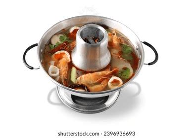 ภาพ ภาพสตอก วตถ มตและเวกเตอรเกยวกบ Tom yum kung hot pot รายการ Shutterstock