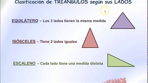 Tipos De Triangulos Segun Sus Lados