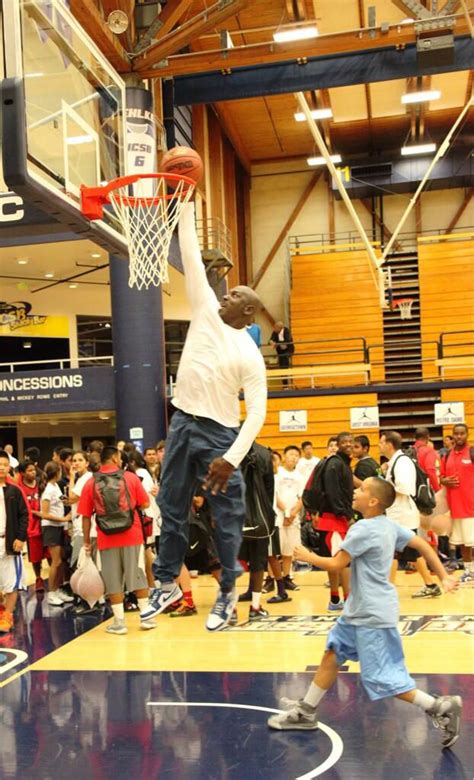 50 Year Old Michael Jordan Dunks In True Blue Air Jordan 1 Complex