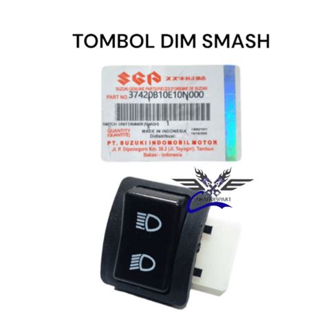 TOMBOL SAKLAR LAMPU DIM JAUH DEKAT DIMMER SMAHSH SHOGUN SPIN SATRIA FU