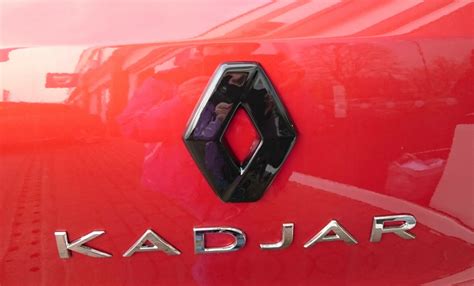 Rear Logo Cover For Renault Kadjar 2015 2020 Gloss Black Rear Only