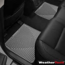 The Weathertech Laser Fit Auto Floor Mats Front And Back Hammacher