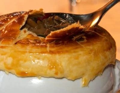 Recette Soupe forestière en croûte feuilletée Com3Pom