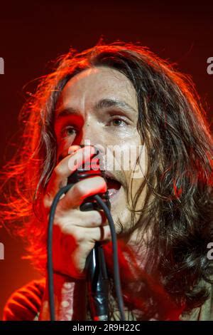 Lead Singer Brandon Boyds Of American Rock Band Incubus Performs Live