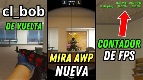 VUELVEN LOS COMANDOS QUE TANTO QUERÍA LA COMUNIDAD VALVE NERFEA EL AWP