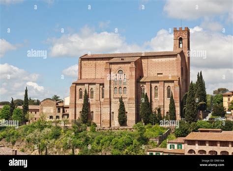 Basilica Of San Domenico Basilica Cateriniana Siena Tuscany Italy