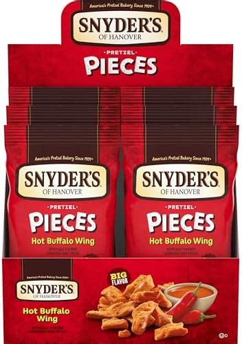 Amazon Snyder S Of Hanover Gluten Free Pretzel Pieces Hot Buffalo