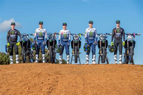 Monster Energy Yamaha Factory MXGP MX2 Teams Look Fast Furious In