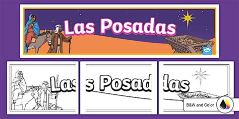 Las Posadas Banner Teacher Made Twinkl