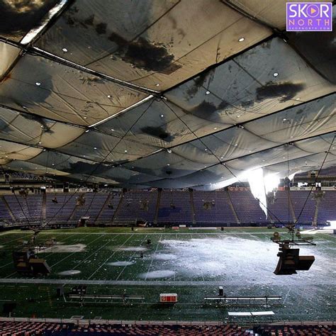 How the Metrodome roof collapse got the Minnesota Vikings a new stadium