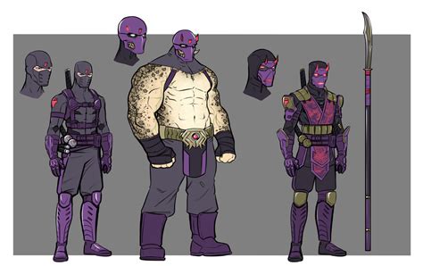 Comfort And Adam Tmnt Redesign Project Shredder And The Foot Clan