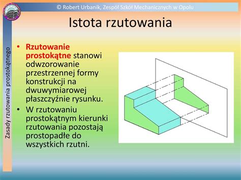 Rysunek Obraz Rysunek Techniczny Rzutowanie Cwiczenia