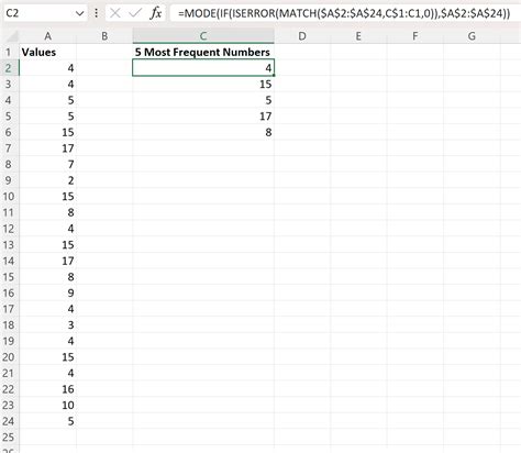 Incre Ble Descubre Los N Meros M S Comunes En Excel En Un Abrir Y