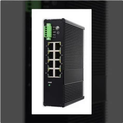 8 Port Unmanaged Industrial Ethernet Switch at Rs 3800 | Makarpura ...