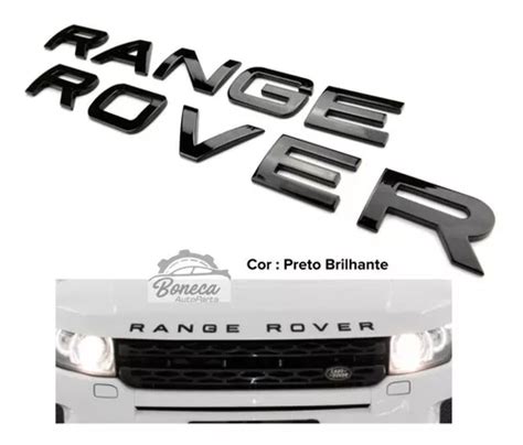 Letras Range Rover Sport Evoque Vogue Tampa Capo Porta Malas