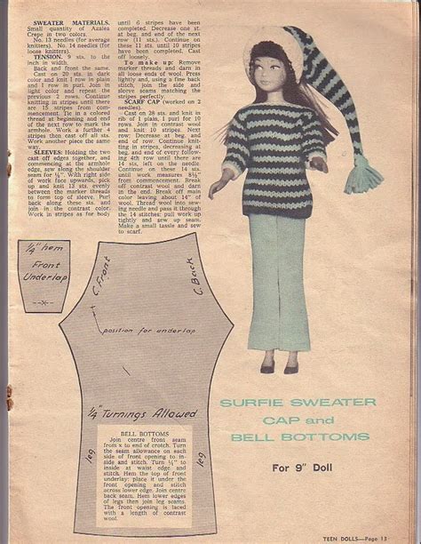 Herbie S Doll Sewing Knitting Crochet Pattern Collection S